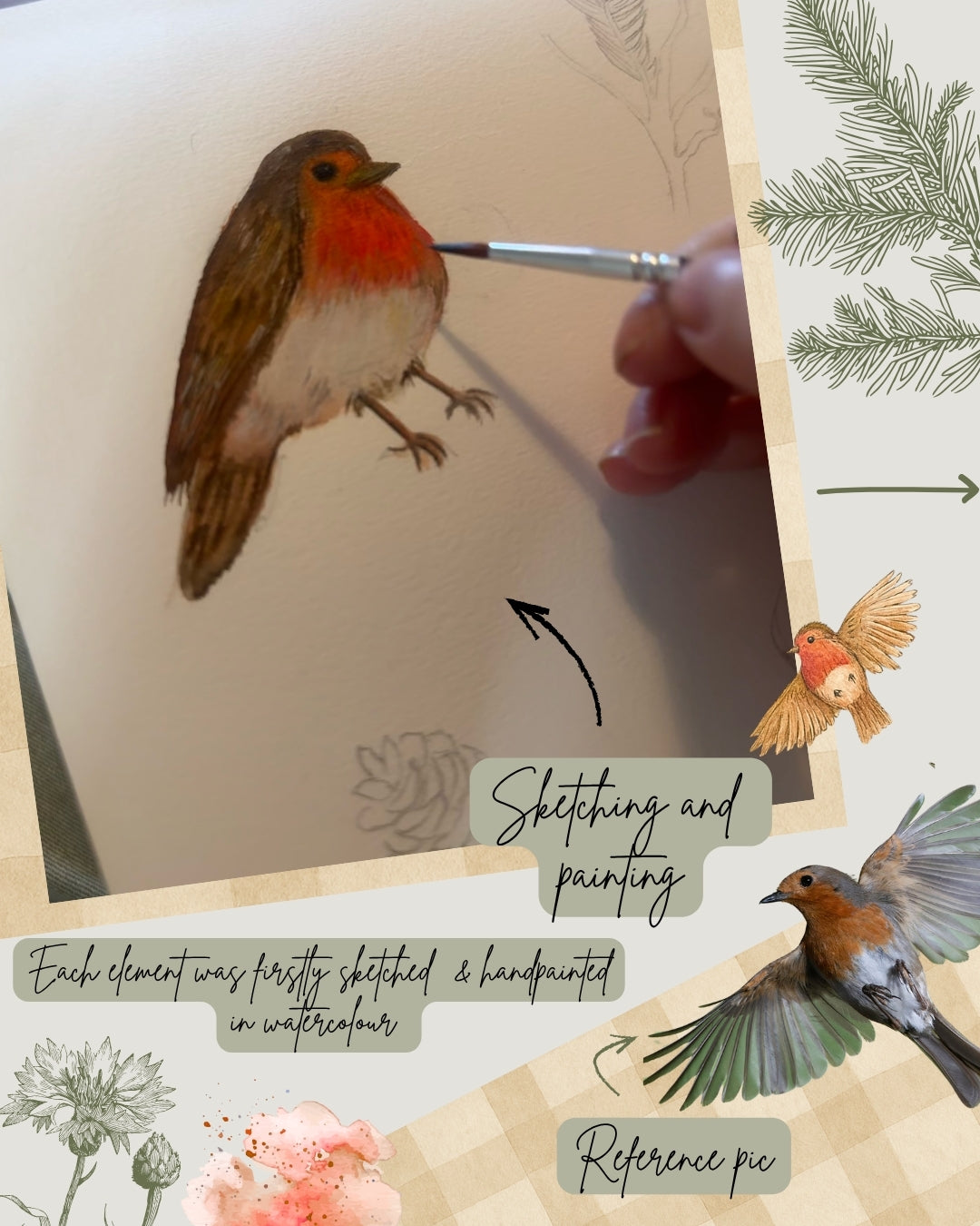 Behind the Scenes: Creating the Christmas Artist Muse Cards
