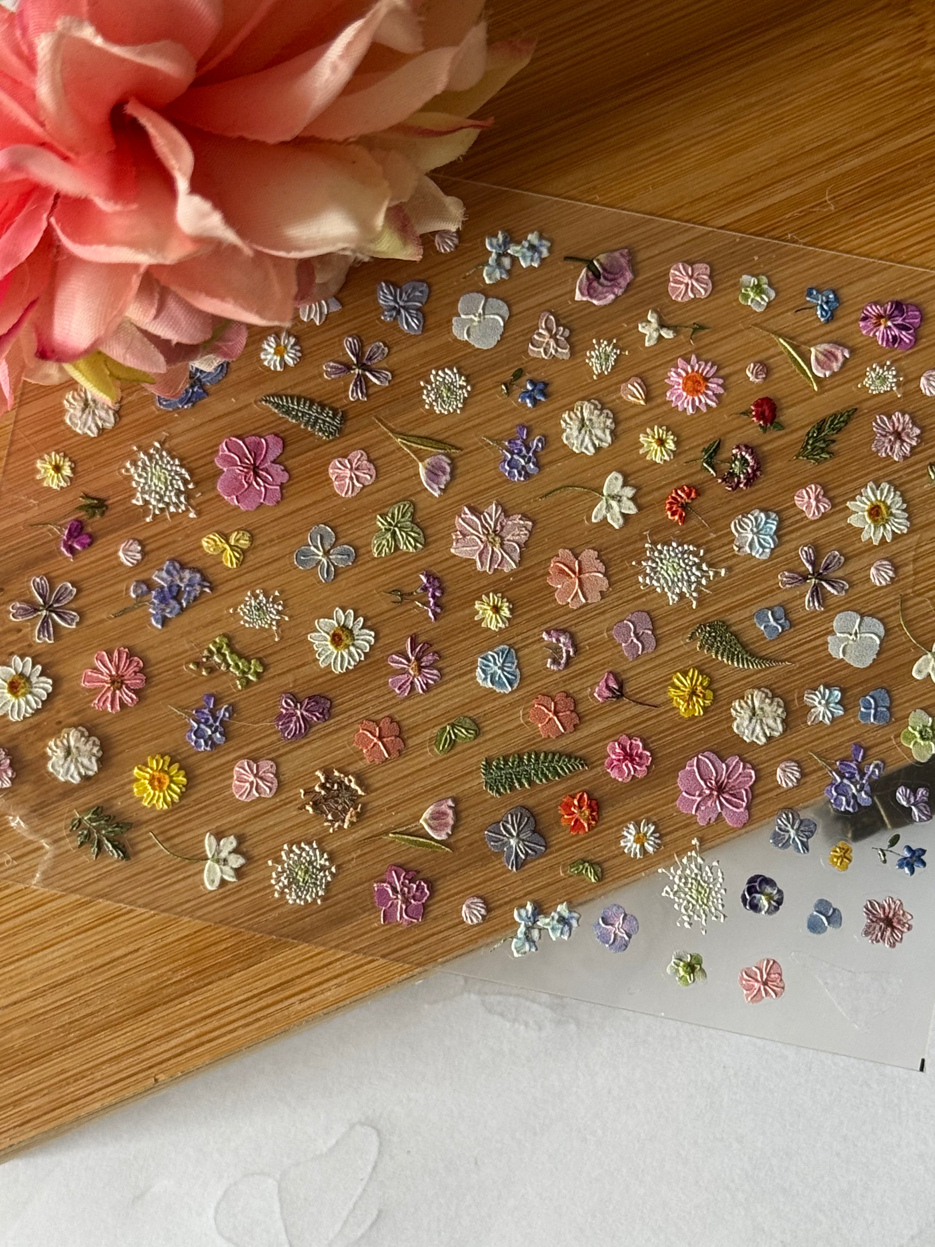 The Botanical Mix Nail Stickers