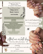 Floral Gel Masterclass - Both Days