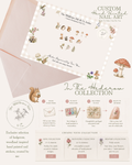 Custom Nail Stickers - In The Hedgerow