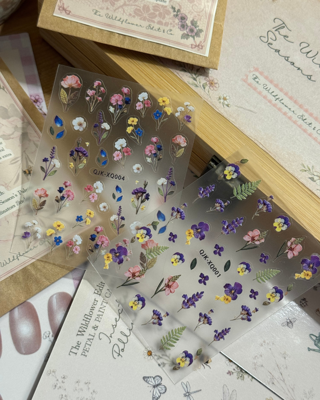 Pansy Corner Stickers
