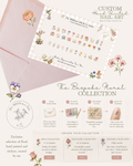 Custom Nail Stickers - The Bespoke Florals