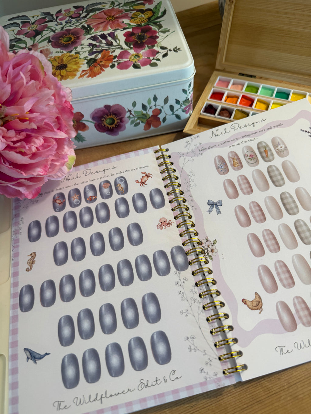The Petal and Paint Creative Nail Journal