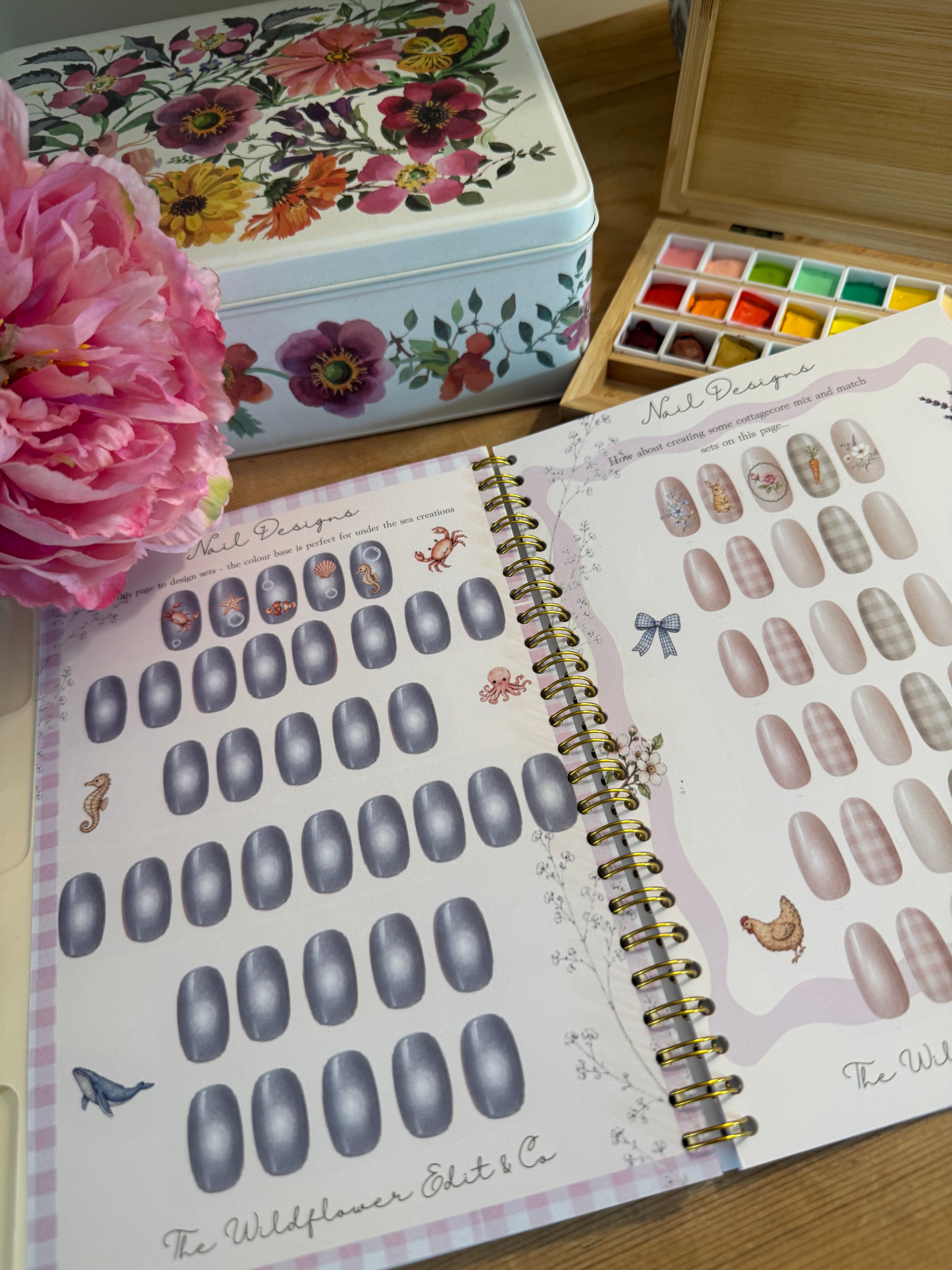 The Petal and Paint Creative Nail Journal