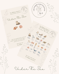 The Little Wilds Sticker Cards - Under The Sea