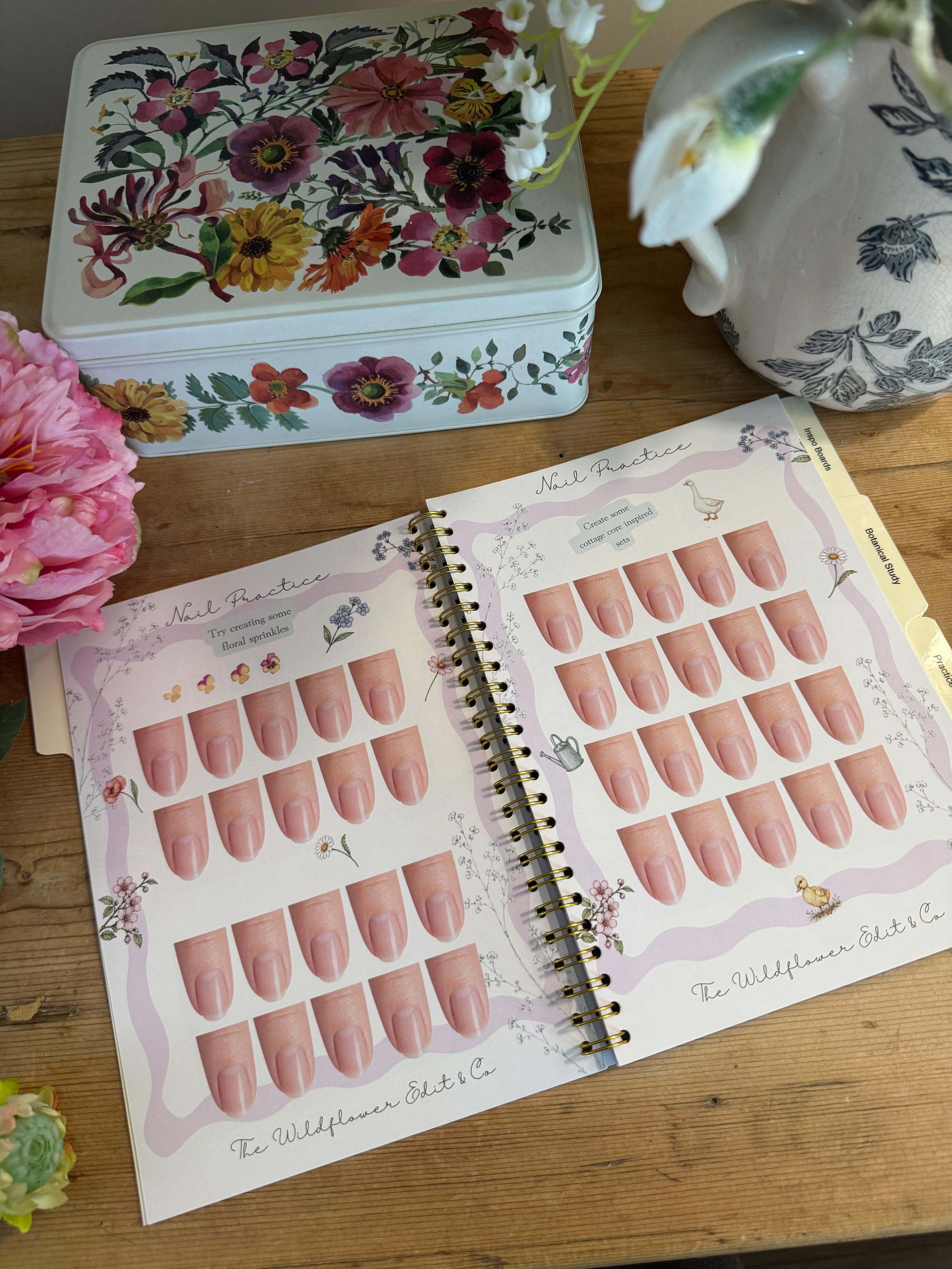 The Petal and Paint Creative Nail Journal