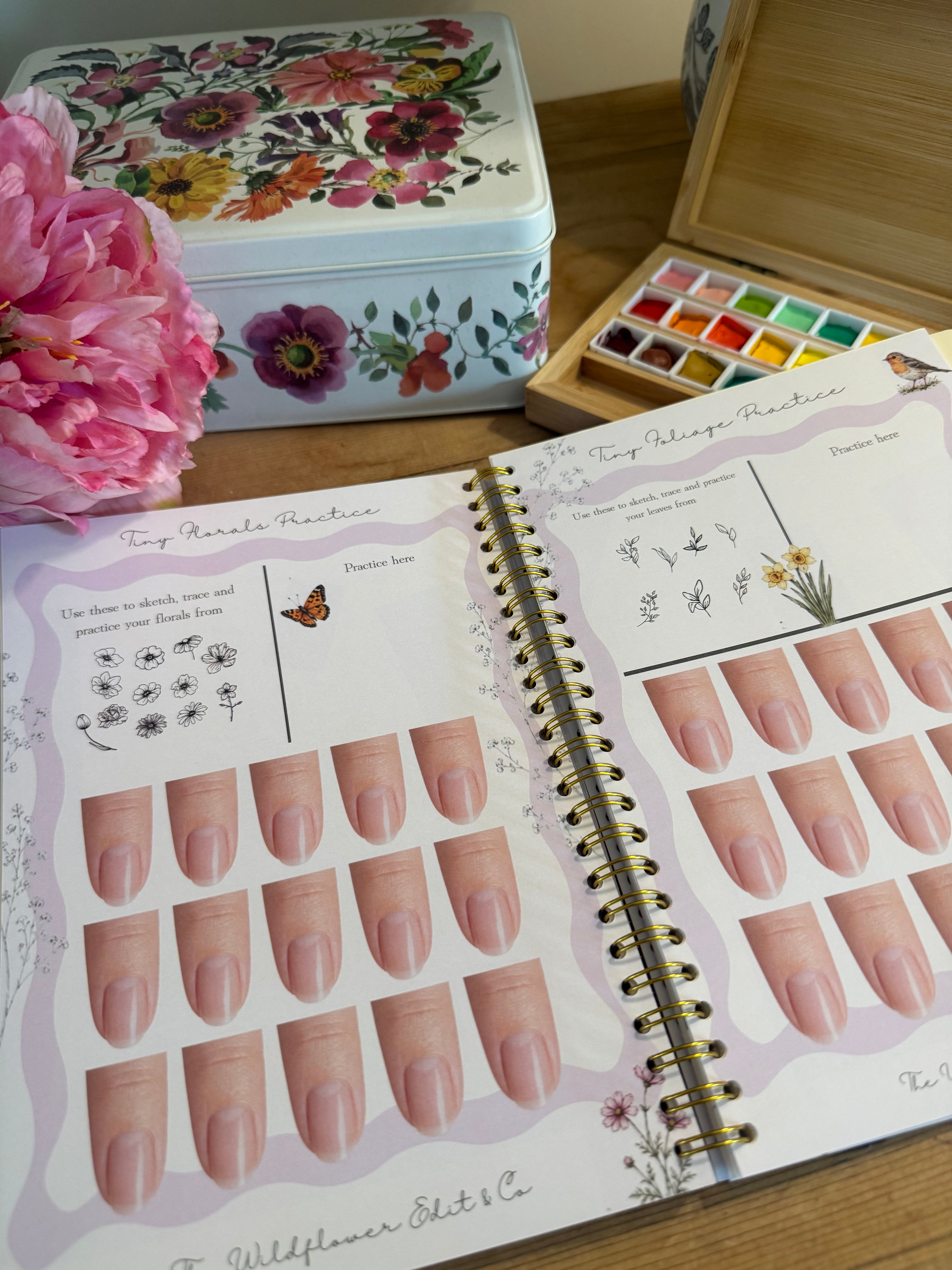 The Petal and Paint Creative Nail Journal