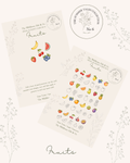 The Little Wilds Sticker Cards - Fruit