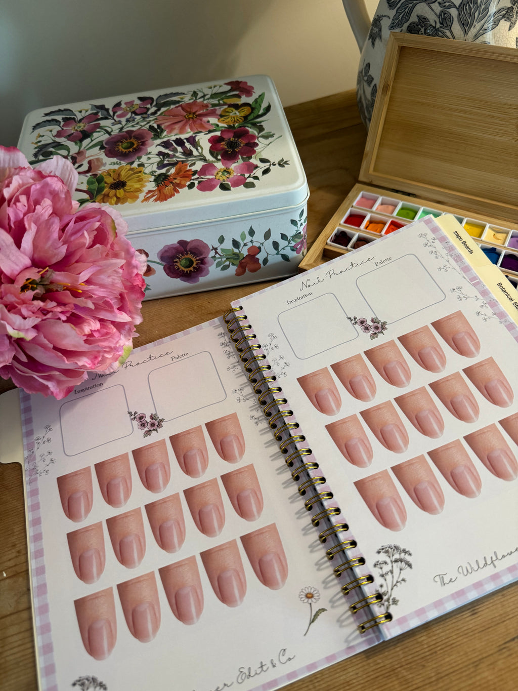 The Petal and Paint Creative Nail Journal