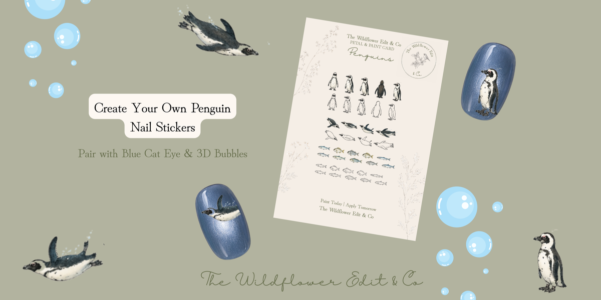 Free Penguin Template Card