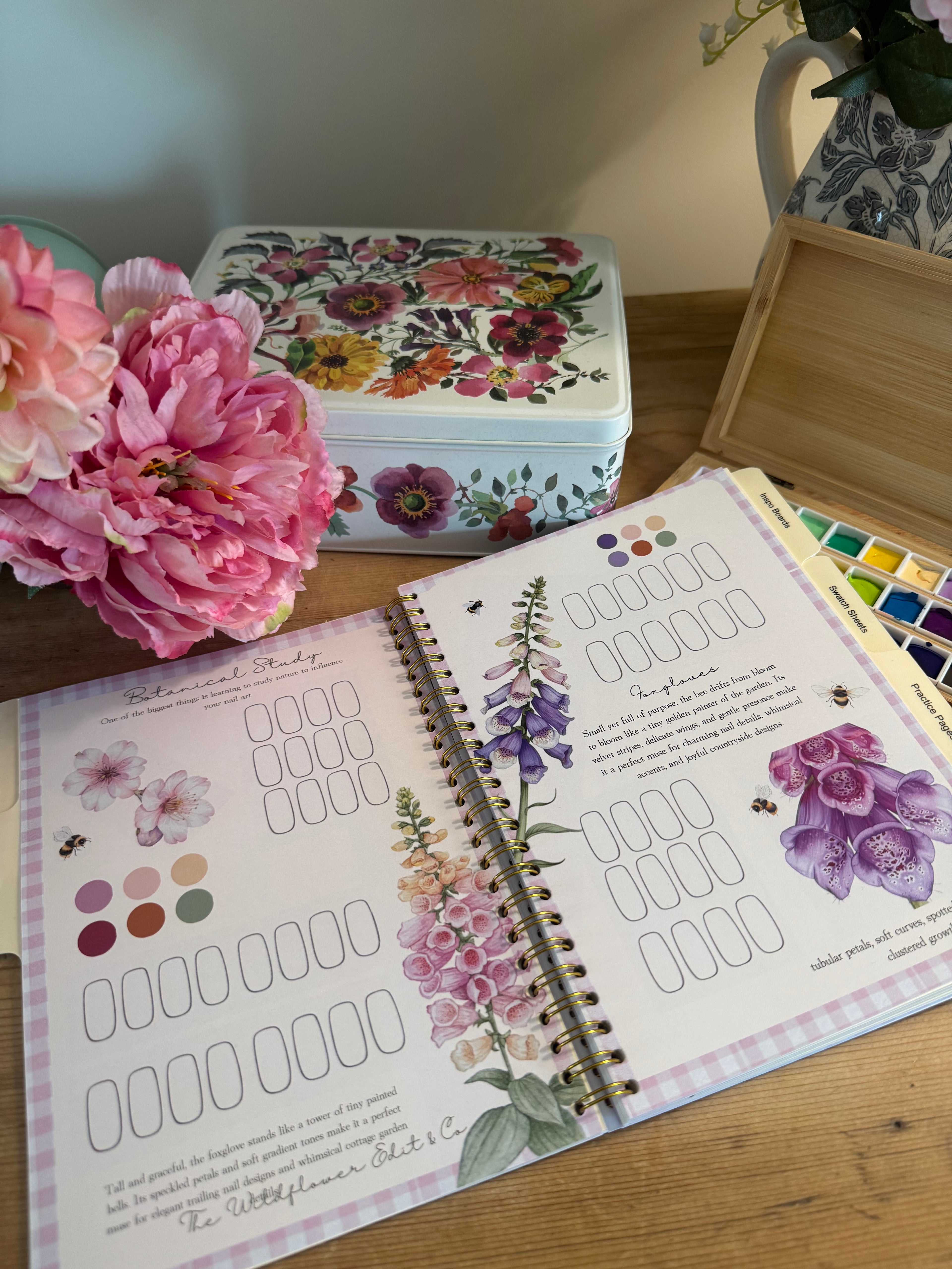 The Petal and Paint Creative Nail Journal