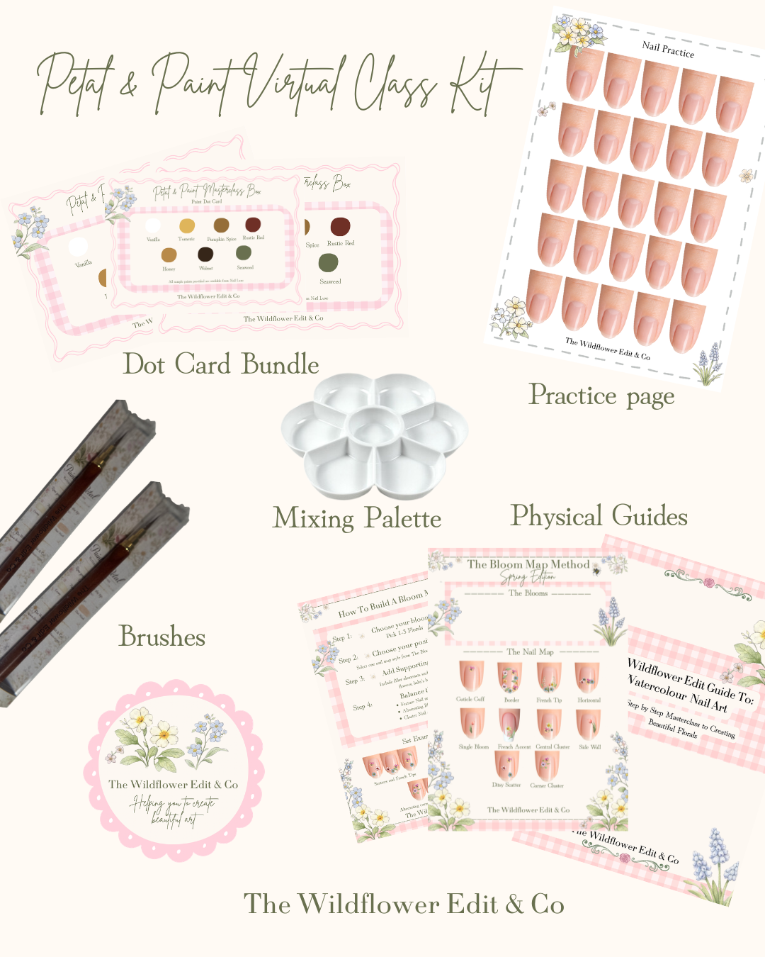 Petal & Paint Virtual Class Kit