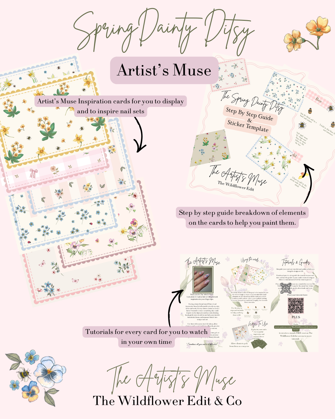 The Artist Muse Spring Dainty Ditsy Pack