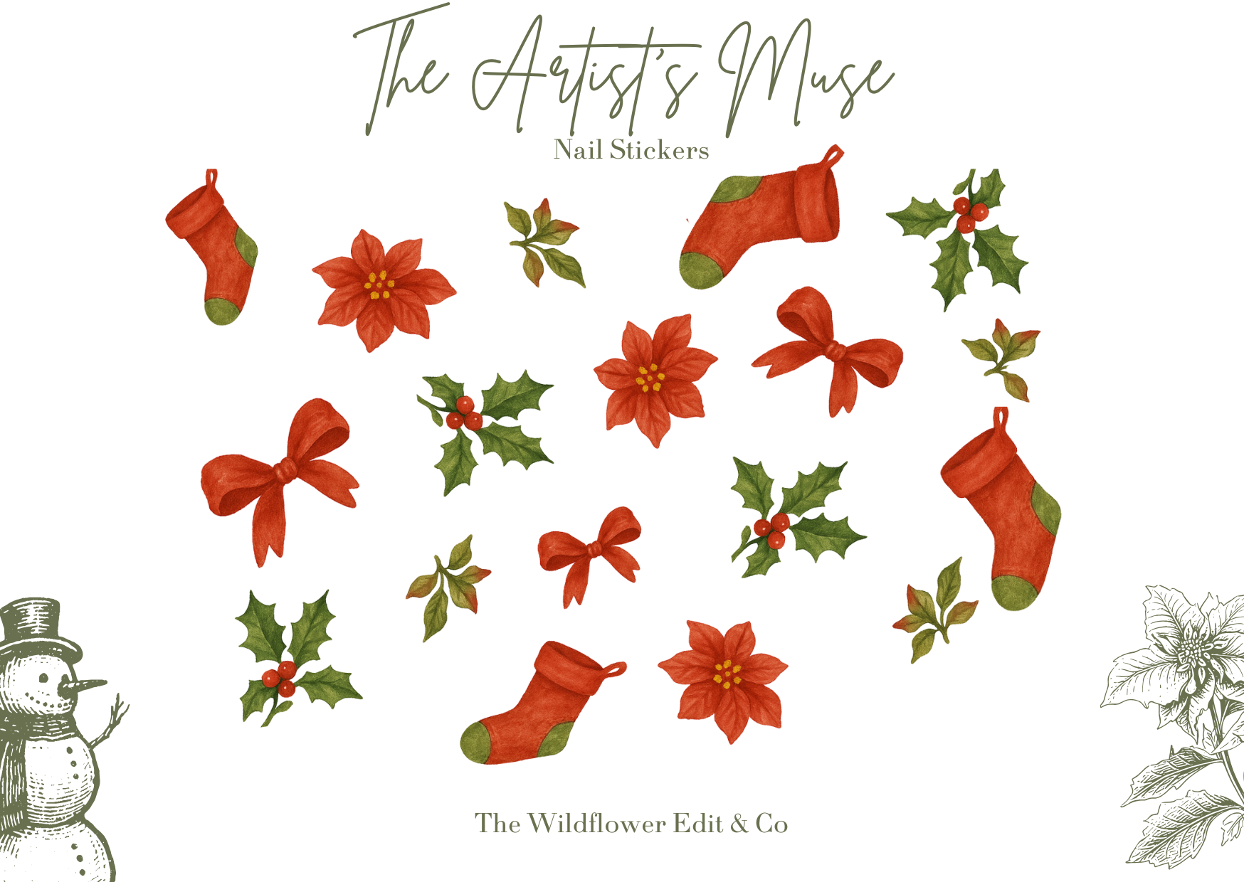 Cosy Christmas Stickers