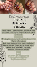 Floral Gel Masterclass - Both Days
