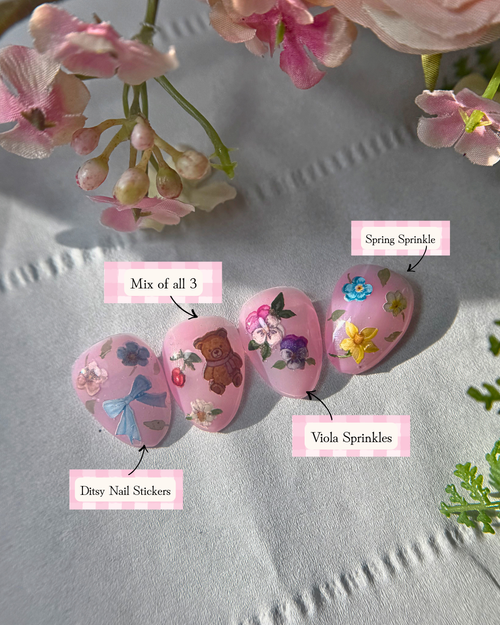 Dainty Floral Stickers