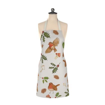 PRE ORDER - Woodland Robin Apron