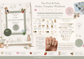 The Petal and Paint Sticker Workbook - In The Cottage Garden